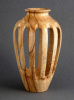 Fluted Maple Vase